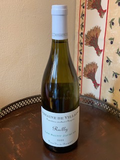2025/11月 ドメーヌ・ド・ヴィレーヌ リュリー・レ・サン・ジャック・ブラン2023