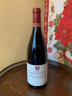 2025/12月 フェヴレ ジュヴレ・シャンベルタン・ヴィエイユ・ヴィーニュ2022