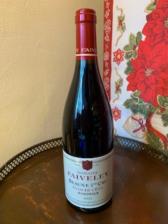 2026/１月　 フェヴレ　 ボーヌ・プルミエ・クリュ・クロ・デ・レキュ（モノポール）2022